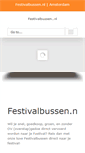 Mobile Screenshot of festivalbussen.nl